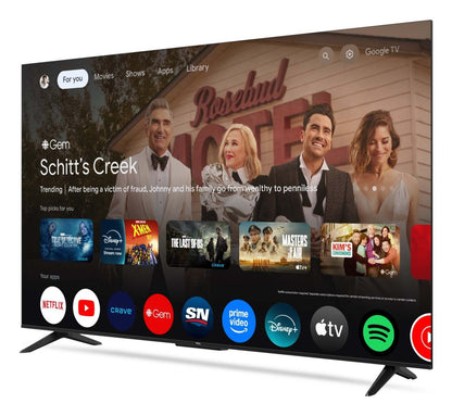 Téléviseur intelligent Google TCL 55 S45K 4K UHD | Téléviseur intelligent TCL S45K UHD 4K de 55 po avec Google TVMC