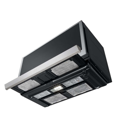 LG 2,1 Cu. Fort. Micro-ondes à grande portée avec ExtendaVent™ et cuisson par capteur - Acier inoxydable anti-taches… | Quatre à micro-ondes à hotte intégrée LG de 2,1 pi³ avec ExtendaVentMC et cuisson par capteur - acier …