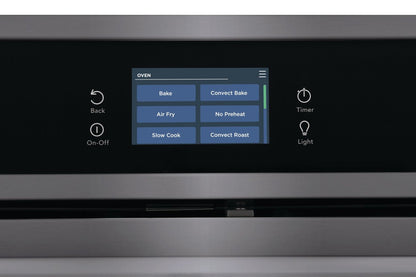 Frigidaire Gallery 30 5,3 pi³ Four mural simple électrique avec convection totale - résistant aux taches® B… | Four mural simple électrique Frigidaire Gallery de 5,3 pi³ et de 30 po avec convection totale - acie…