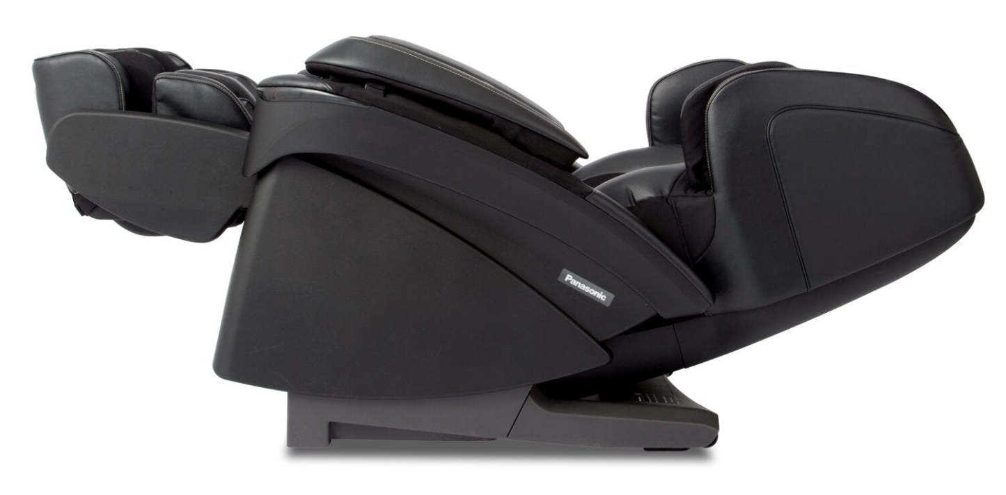 Fauteuil inclinable de massage Panasonic Real Pro ULTRA Prestige™35,4 en cuir synthétique de haute qualité - noir | Fauteuil inclinable de massage en cuir synthétique de haute qualité Real Pro ULTRA Prestige™35,4 de Panasonic - Noir