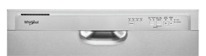 Lave-vaisselle encastrable à commande frontale Whirlpool 24 57 dBA - Acier inoxydable - WDF341PAPM | Lave-vaisselle encastré Whirlpool de 24 po et de 57 dBA avec commandes à l'avant - acier inoxydable …