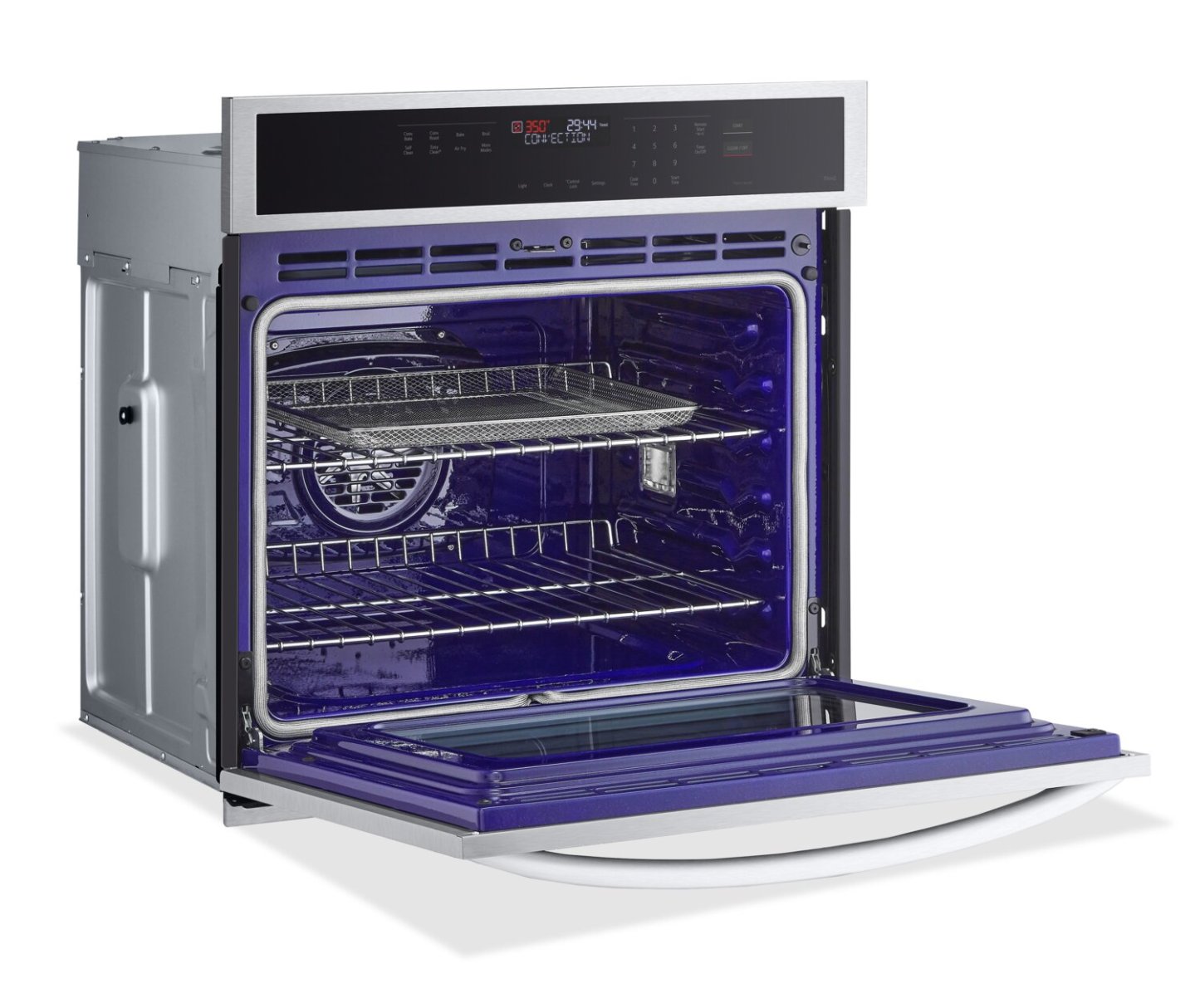 LG 30 4,7 pi³ Four mural électrique avec convection véritable - Acier inoxydable résistant aux traces - WSEP4723… | Four mural électrique LG de 4,7 pi³ et de 30 po avec convection véritable - acier inoxydable résistant aux traces…