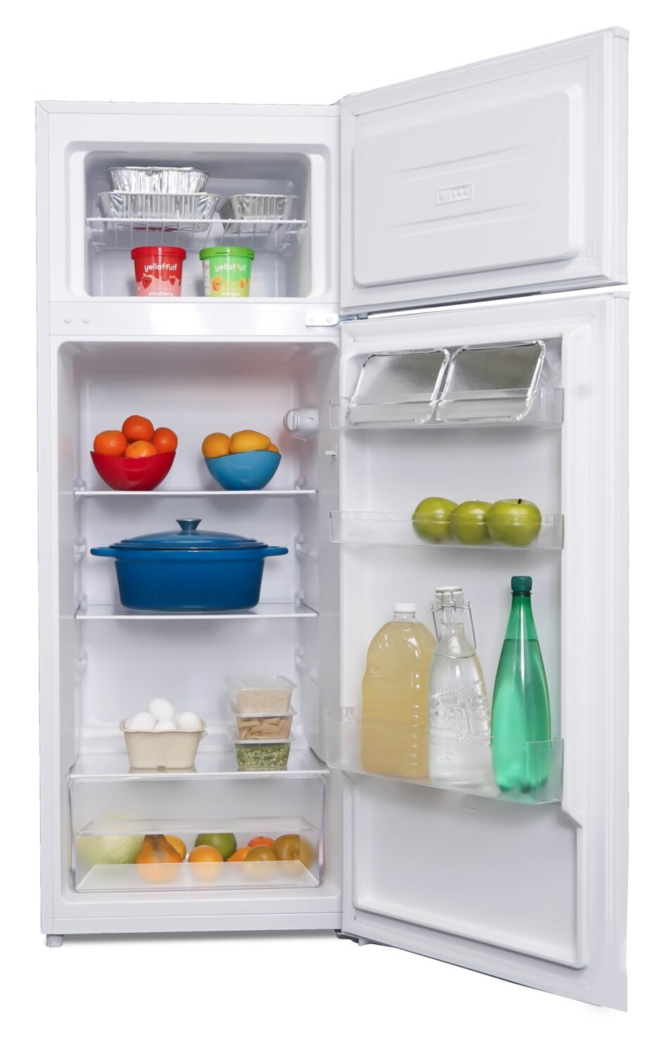 Danby 21,4 7,4 Cu. Fort. Réfrigérateur à congélateur supérieur - Blanc - DPF074B2WDB-6 | Réfrigérateur Danby de 7,4 pi³ et de 21,4 po à congélateur supérieur - blanc - DPF074B2WDB-6