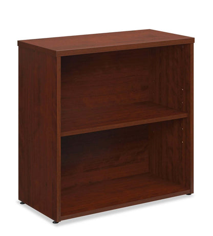 Affirm 29.53 Commercial Grade 2-Shelf Bookcase - Classic Cherry|Bibliothèque Affirm de 29,53 po de qualité commerciale à 2 tablettes - cerisier classique