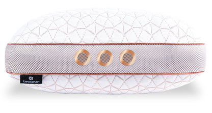 OREILLER Glacier Cuddle Curve 2.0 de BedgearMD – dormeurs sur le dos