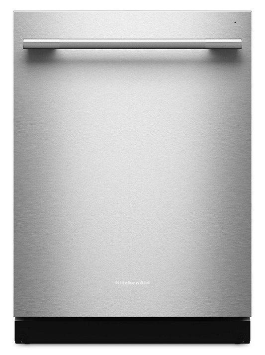 Lave-vaisselle KitchenAid de 24 po et de 41 dBA avec 3e panier à jets - acier inoxydable avec finition PrintShieldMC - KDTS324SPS