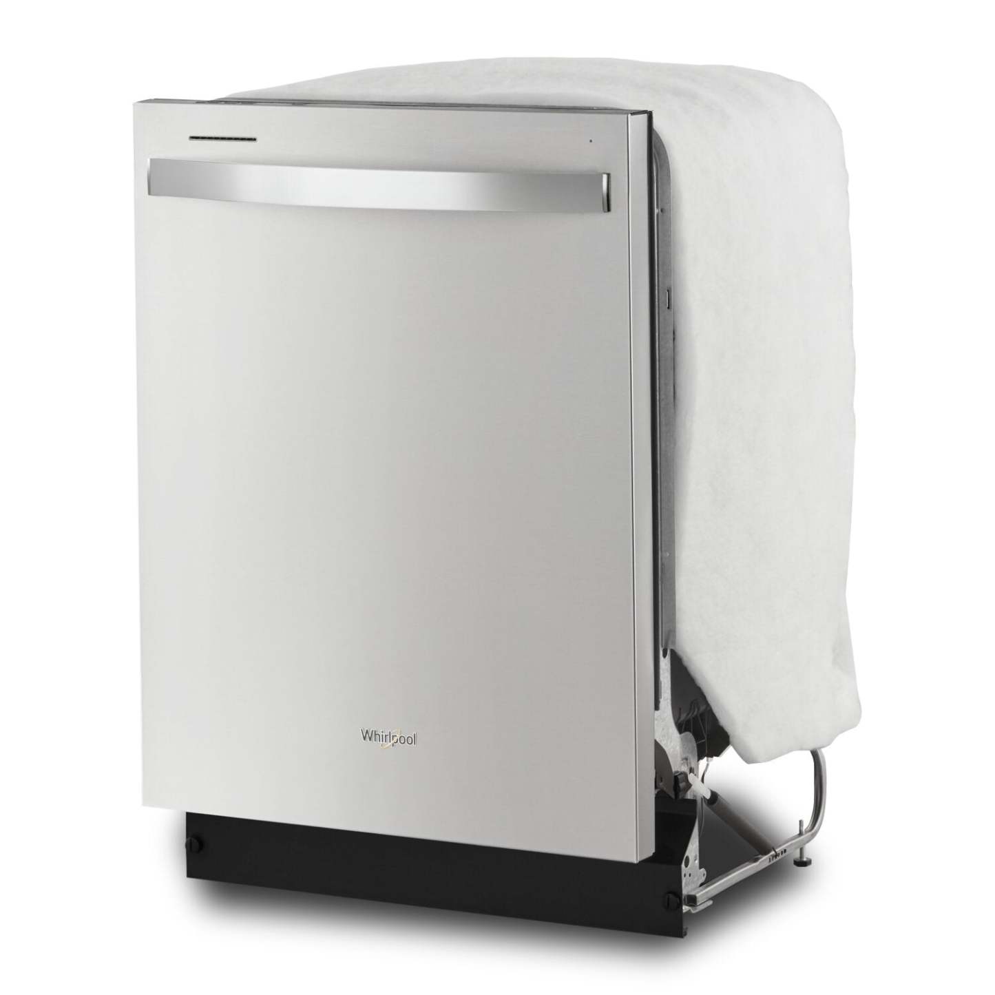 Lave-vaisselle Whirlpool 24 55 dBA encastrable à commande supérieure - Acier inoxydable résistant aux empreintes digitales - WDT54… | Lave-vaisselle encastré Whirlpool de 24 po et de 55 dBA avec commandes sur le dessus - acier inoxyda…