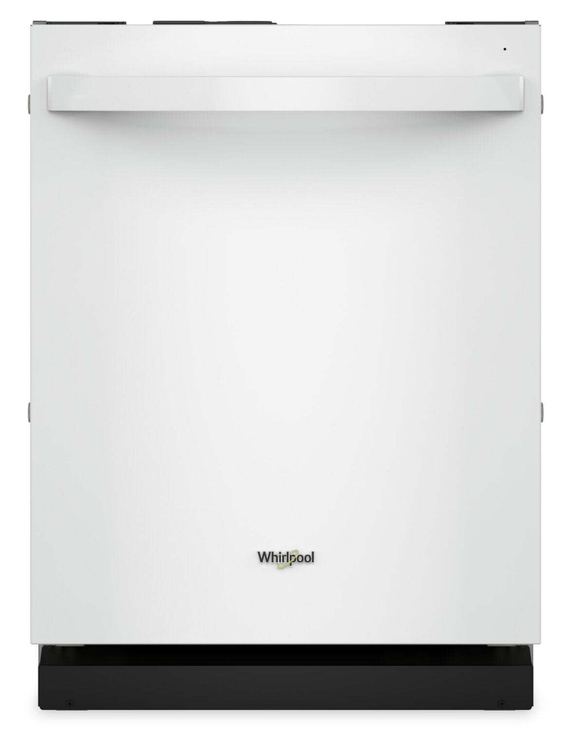 Lave-vaisselle encastré Whirlpool de 24 po et de 44 dBA avec commandes sur le dessus - blanc - WDT550SAPW | Whirlpool 24 44 dBA Built-In Top-Control Dishwasher - White - WDT55…