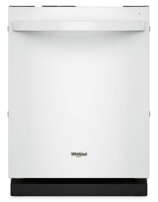 Lave-vaisselle encastré Whirlpool de 24 po et de 44 dBA avec commandes sur le dessus - blanc - WDT550SAPW | Whirlpool 24 44 dBA Built-In Top-Control Dishwasher - White - WDT55…