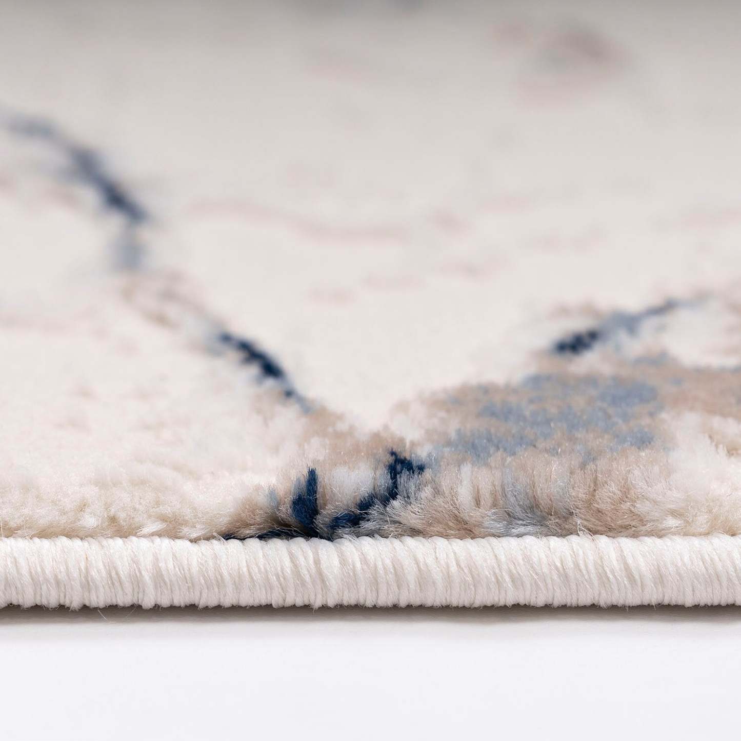 Tapis bleu Rowann – 7'6 x 10'6 | Tapis Rowann bleue - 7 pi 6 po x 10 pi 6 po | ROWANN08