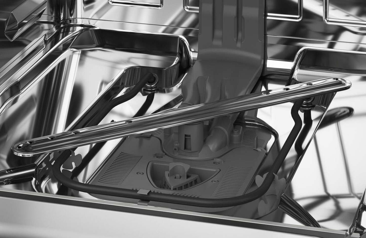 Lave-vaisselle KitchenAid de 24 po et de 44 dBA avec troisième panier 360° Max JetsMC - minerai noir - KDFS424SBE