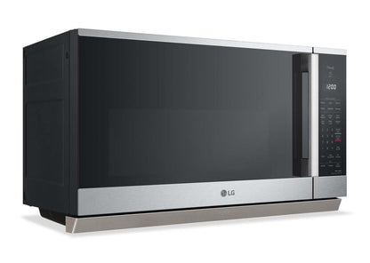 LG 2,1 Cu. Fort. Micro-ondes intelligent à cuisinière avec EasyClean® - MVEL2125X | Quatre à micro-ondes à hotte intégrée intelligente LG de 2,1 pi3 avec EasyCleanMD - MVEL2125X