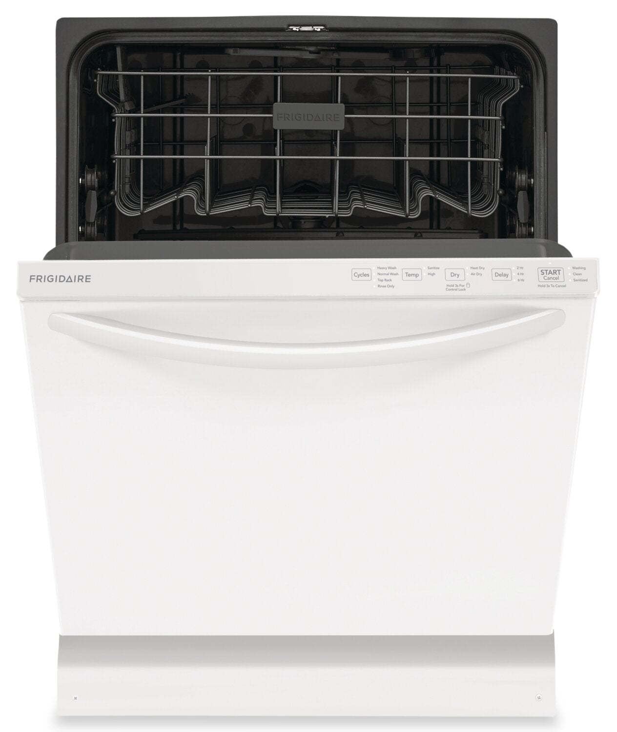 Frigidaire Lave-vaisselle encastrable à commande supérieure 24 52 dBA - Blanc - FDPH4316AW | Lave-vaisselle encastré Frigidaire de 24 po et de 52 dBA avec commandes sur le dessus - blanc - FDPH…