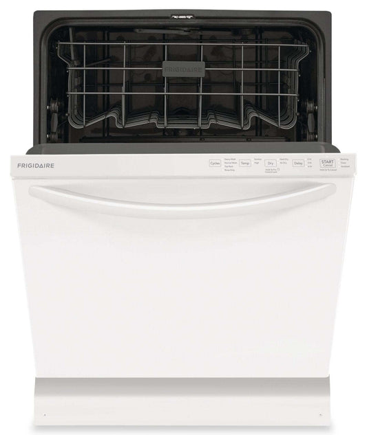 Frigidaire Lave-vaisselle encastrable à commande supérieure 24 52 dBA - Blanc - FDPH4316AW | Lave-vaisselle encastré Frigidaire de 24 po et de 52 dBA avec commandes sur le dessus - blanc - FDPH…