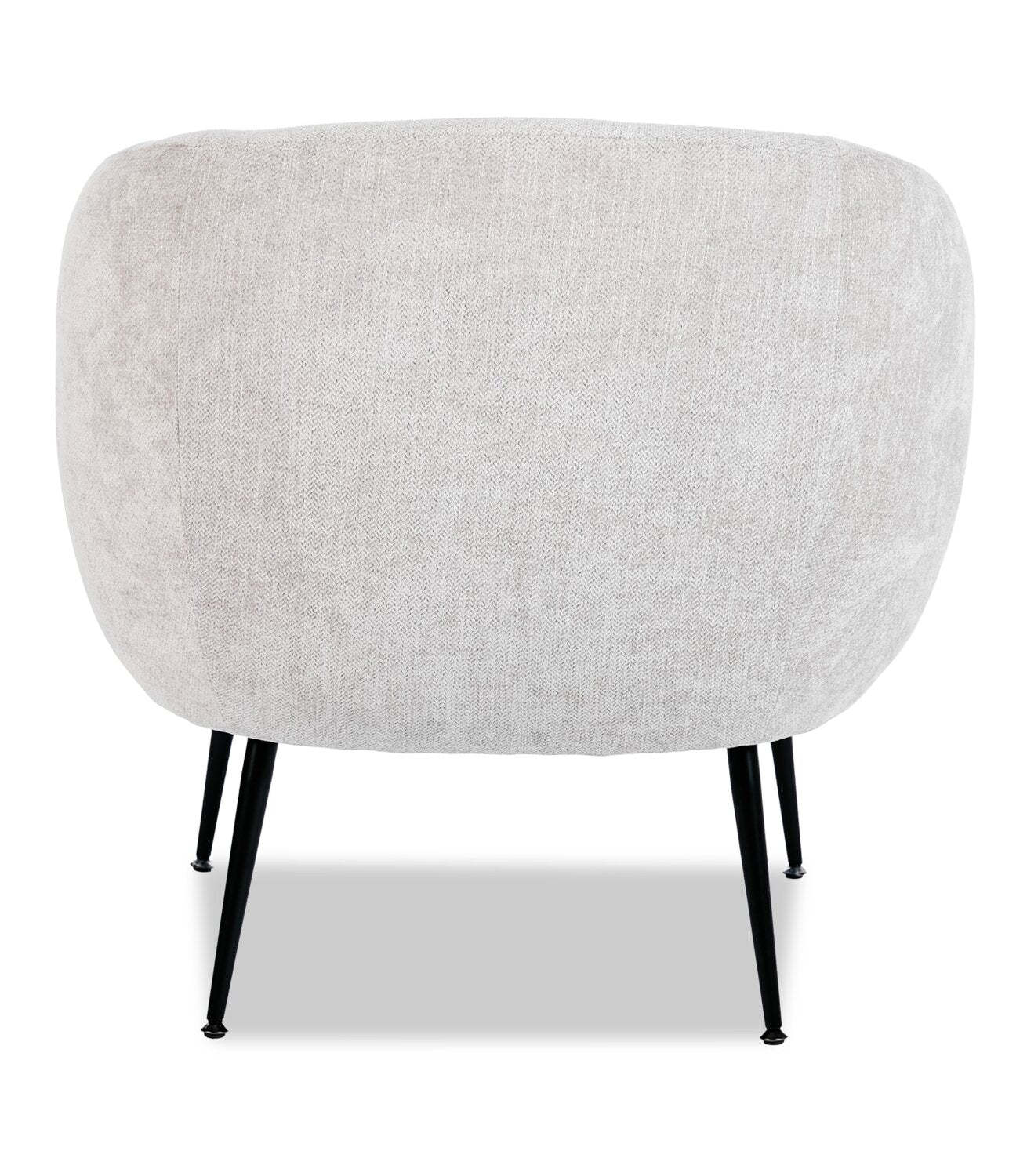 Fauteuil d'appoint en tissu boucle Nova 28.7 – gris clair | Fauteuil d'appoint Nova de 28,7 po en tissu bouclé - gris clair