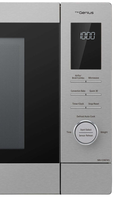 Panasonic 1,2 Cu. Fort. Four combiné 4 en 1 avec friture à air - NNCD87KSC | Four combiné 4 en 1 Panasonic de 1,2 pi3 avec friture à air - NNCD87KSC | NNCD87KC