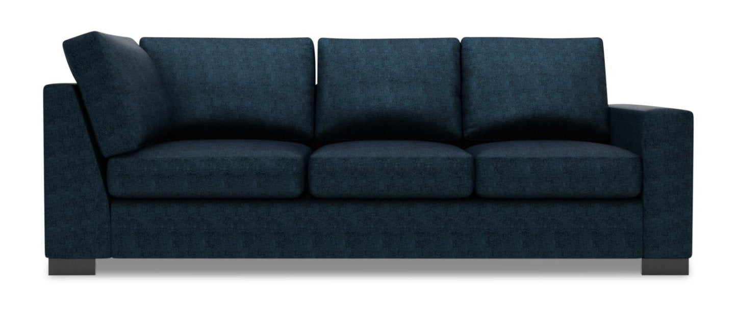 Sofa Lab Track RAF Canapé Retour - Luxe Indigo | Canapé de droite pour rallonge Track de la collection Sofa Lab - Luxe Indigo | TR163193