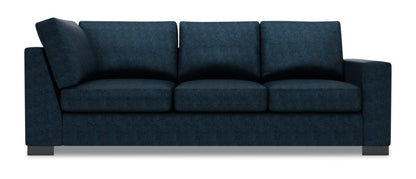 Sofa Lab Track RAF Canapé Retour - Luxe Indigo | Canapé de droite pour rallonge Track de la collection Sofa Lab - Luxe Indigo | TR163193