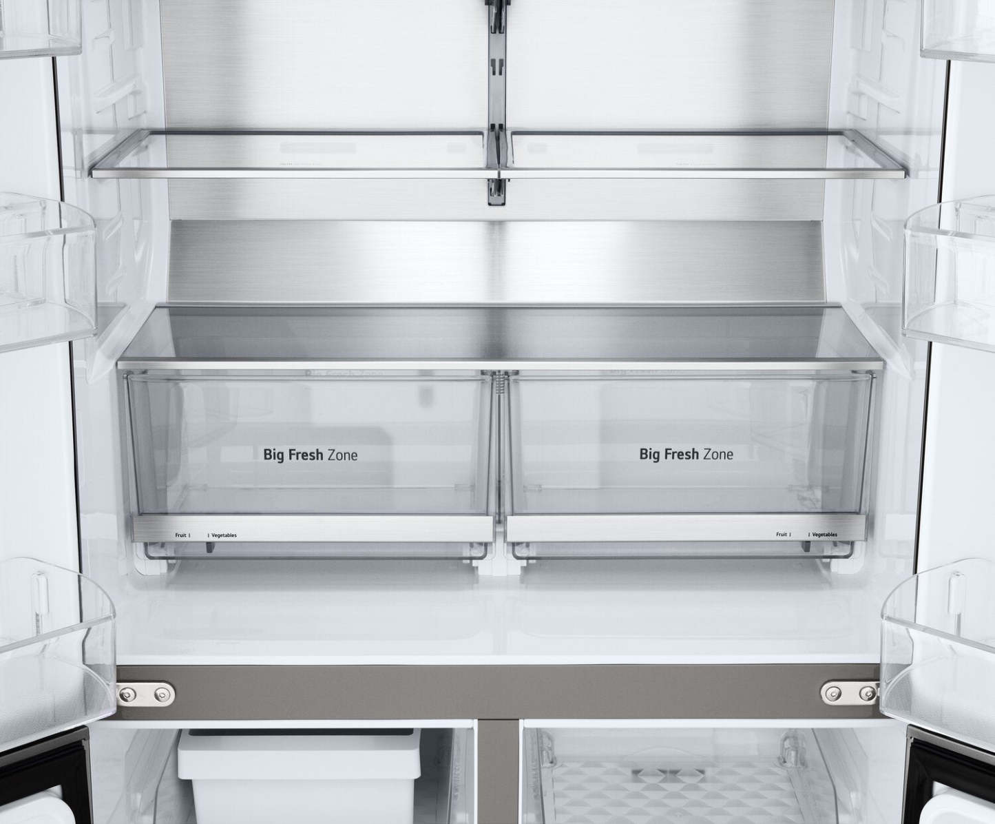 Réfrigérateur LG de 36" et de 23,6 pi3 à profondeur de comptoir à 4 portes françaises avec machine à glaçons - LF24C8200S | LG 36" 23.6 Cu. Réfrigérateur à profondeur de comptoir à 4 portes de pied français avec machine à glaçons - LF24C8200S