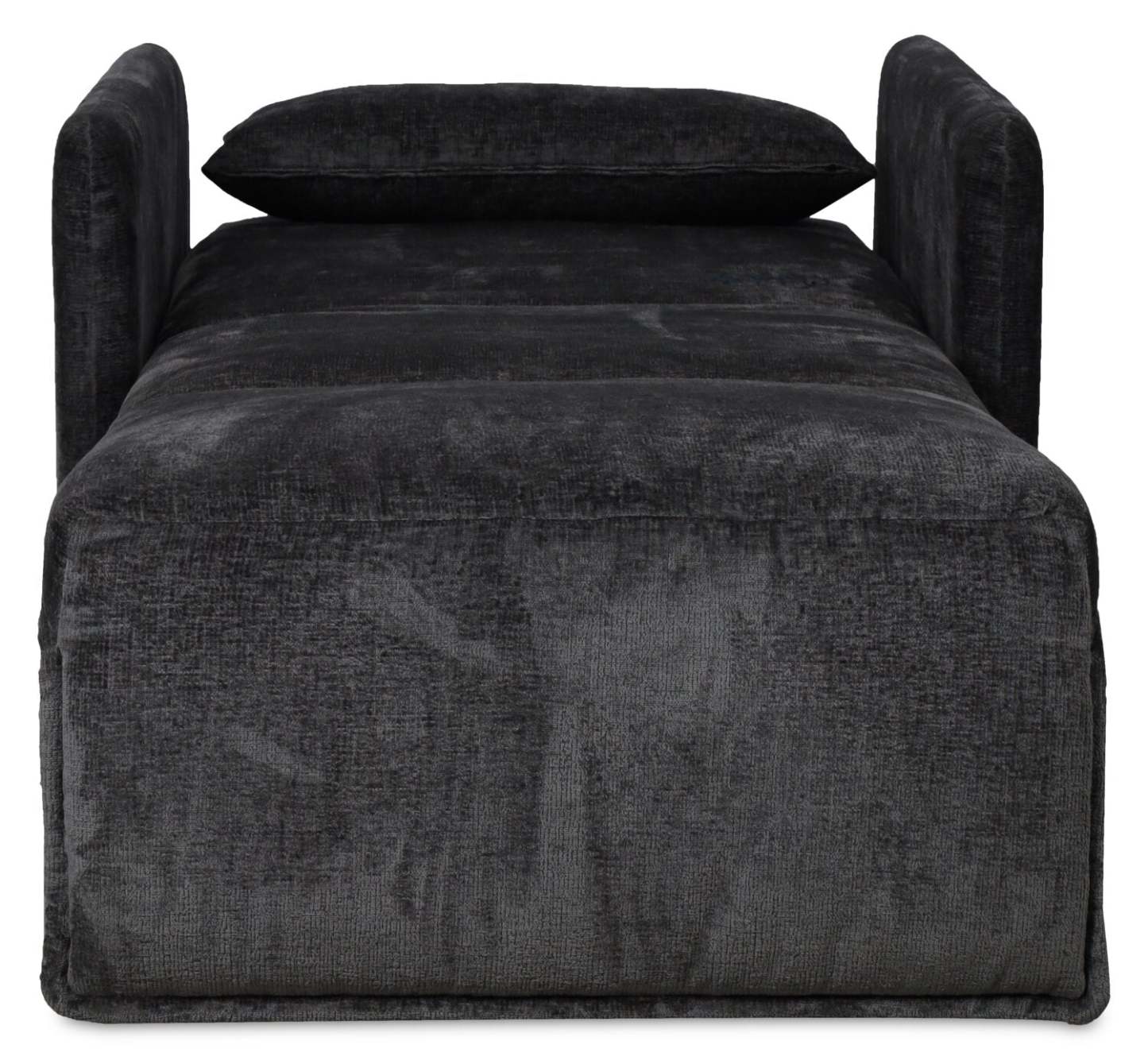 Dawn 42 Fauteuil-lit en tissu de chenille - gris