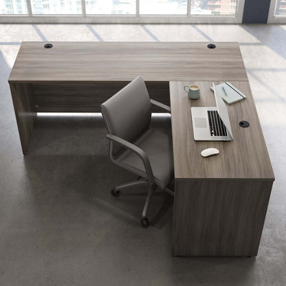 Affirm 45.16 Commercial Grade Office Desk Return - Hudson Elm|Retour pour bureau Affirm de 45,16 po de qualité commerciale - orme Hudson