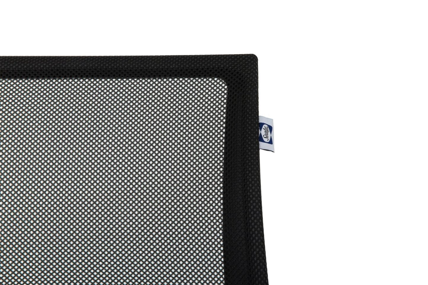 Sealy® Raven 25,2” Chaise de bureau ergonomique réglable avec rembourrage en mailles - noire | Chaise de bureau ergonomique réglable Raven de Sealy de 25,2 po avec rembourrage en mailles - noire