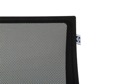 Sealy® Raven 25,2” Chaise de bureau ergonomique réglable avec rembourrage en mailles - noire | Chaise de bureau ergonomique réglable Raven de Sealy de 25,2 po avec rembourrage en mailles - noire