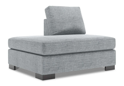 Sofa Lab Track LAF Chaise Return - Luna Étain | Rallonge pour fauteuil long de gauche Track de la collection Sofa Lab - Luna Pewter | TR272291