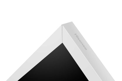 Cadre pour téléviseur Canvas 65 po de Hisense - blanc | Cadre TV en toile Hisense 65 - Blanc