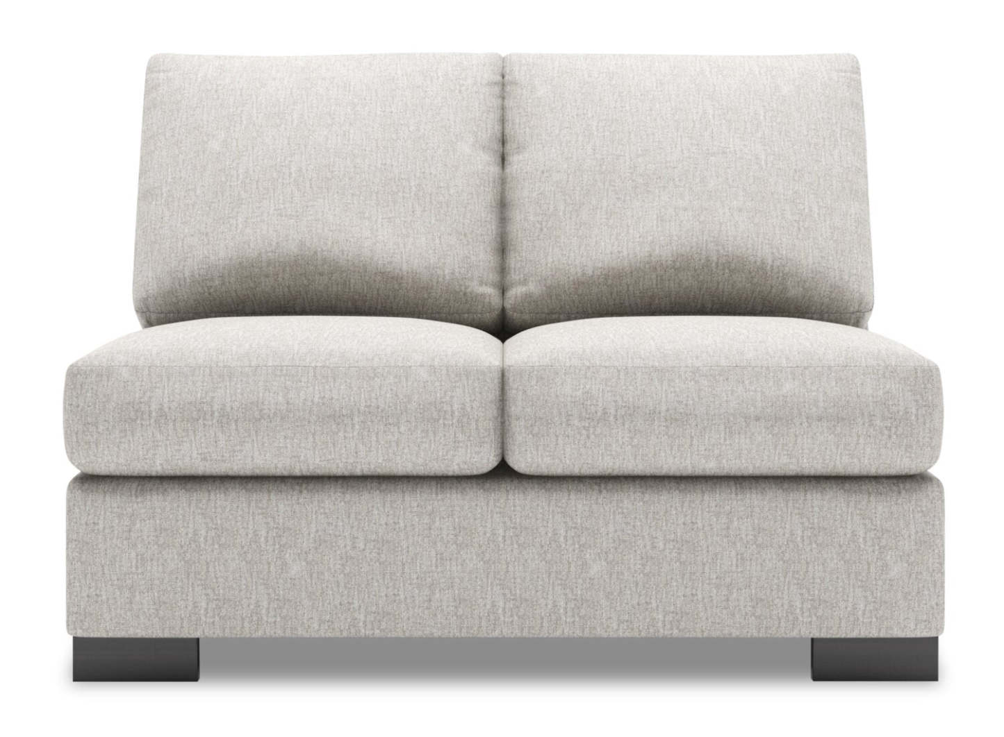 Sofa Lab Track Causeuse sans accoudoirs - Luxe Argent | Causeuse sans accoudoirs Track de la collection Sofa Lab - Luxe Argent | TR252793