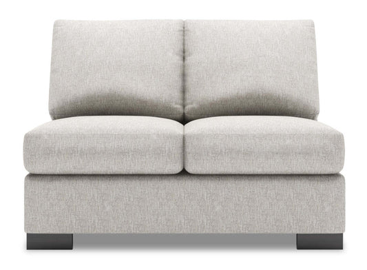 Sofa Lab Track Causeuse sans accoudoirs - Luxe Argent | Causeuse sans accoudoirs Track de la collection Sofa Lab - Luxe Argent | TR252793