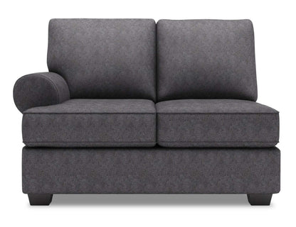 Sofa Lab Roll LAF Loveseat - Luxury Charcoal | Causeuse de gauche Roll de la collection Sofa Lab - Luxury Charcoal | RO232993