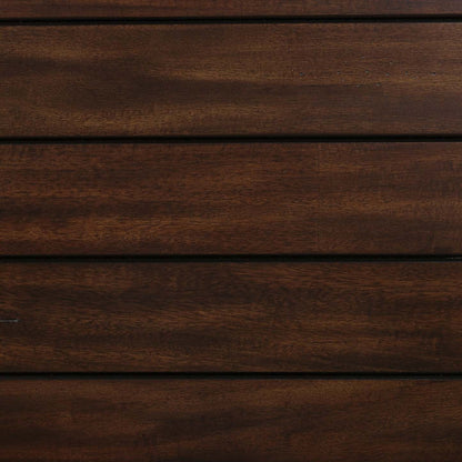 Lit à panneaux Sonoma avec tête de lit et cadre, brun mangue - taille simple | Lit à panneau Sonoma avec tête de lit et cadre de lit, brun manguier - format lit simple