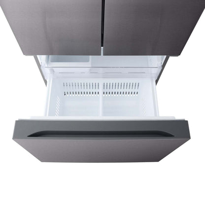 LG 25 pi³ Réfrigérateur intelligent à portes françaises avec machine à glaçons - acier inoxydable noir - LF25S6200D | Réfrigérateur intelligent LG de 25 pi³ à portes françaises avec machine à glaçons - acier inoxydable noir - LF25S6200D | LF25S62D