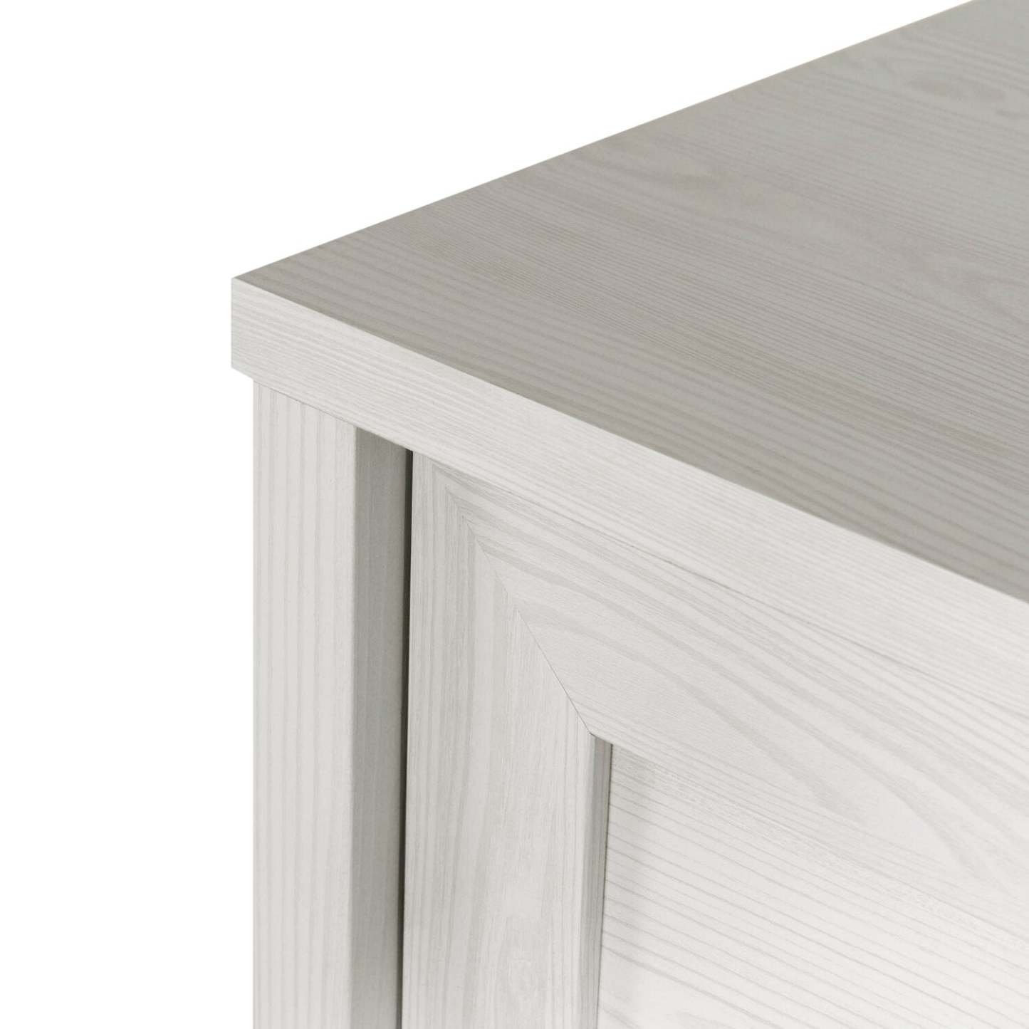 Commode de chambre à coucher Dove, 5 tiroirs, 30,5 L x 49 H, fabriquée au Canada - Blanc | Commode verticale Dove de 30,5 po (L) x 49 po (H) à 5 tiroirs pour la chambre à coucher, fabriquée au Canada - blanche