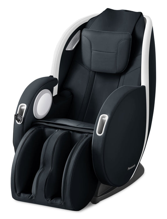 Fauteuil de massage Urban de Panasonic de 29,5 po en tissu d’apparence cuir avec Bluetooth et port USB - noir