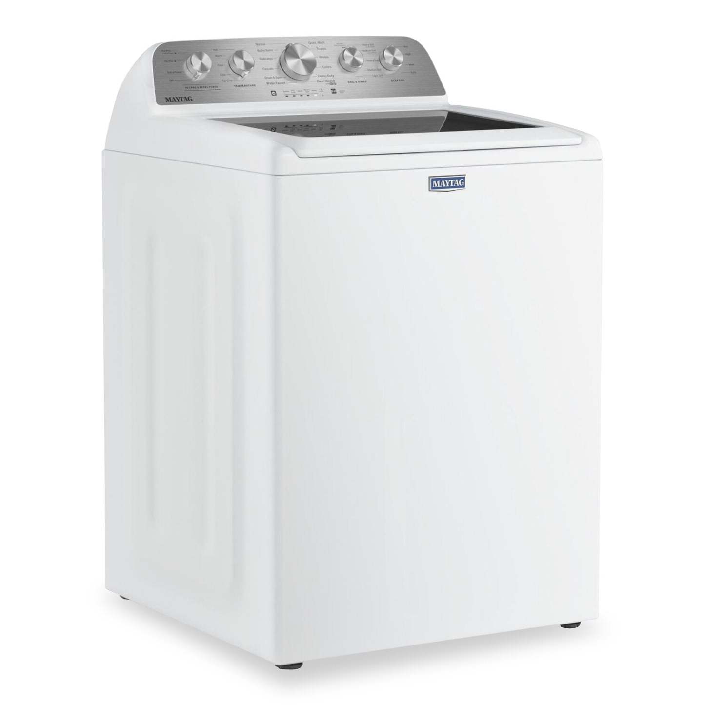 Laveuse Maytag à chargement par le haut de 5,4 pi3 avec agitateur et option Animal Pet Pro - blanche - MTW5605RW