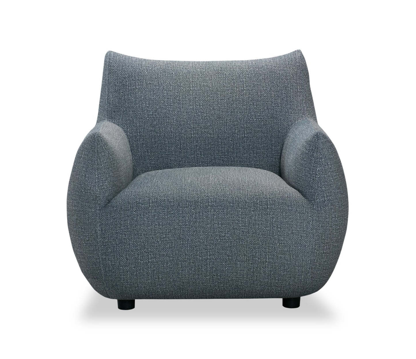 Luna 35.4 Fabric Accent Chair - Grey | Fauteuil d’appoint Luna 35,4 po en tissu - gris