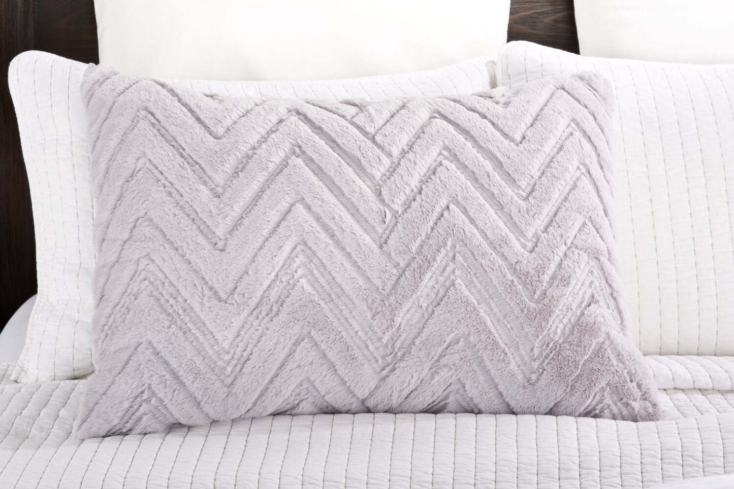 Ensemble d'édredon Tilda 3 pièces pour lit double/grand lit - Gris | Ensemble d'édredon Tilda 3 pièces pour lit double ou grand lit - gris | TILDA3FQ