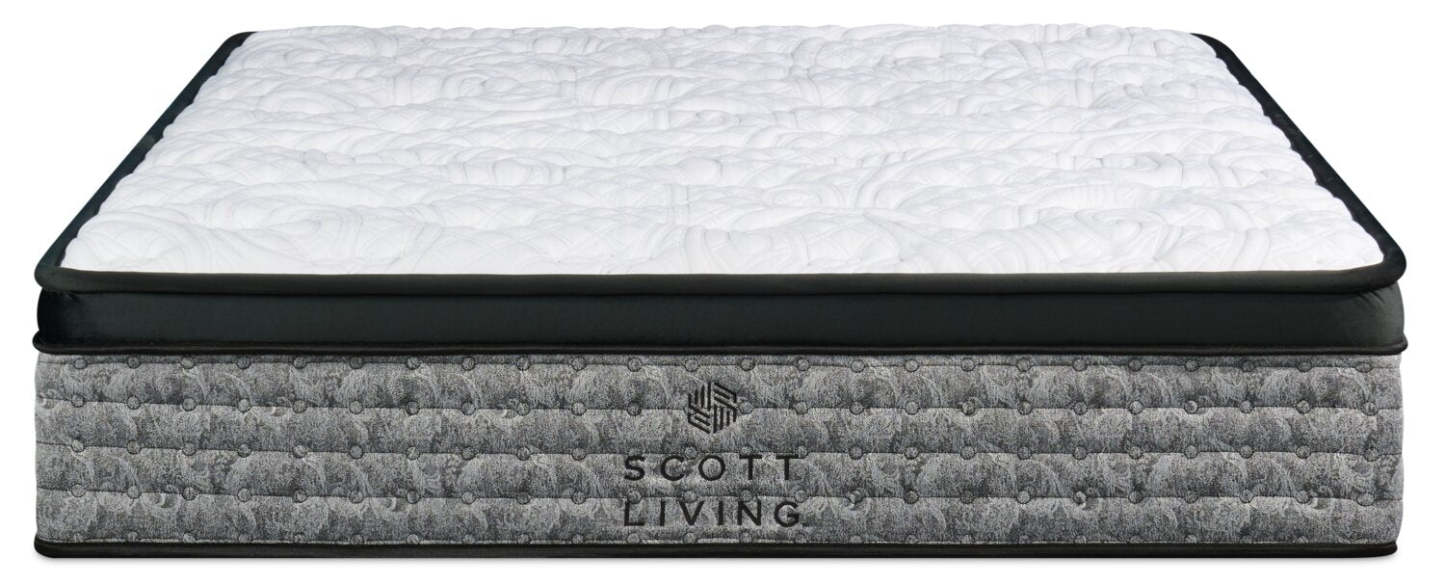 Scott Living Braemar Eurotop Matelas moelleux pour grand lit | Matelas moelleux à Euro-plateau Braemar de Scott Living pour grand lit