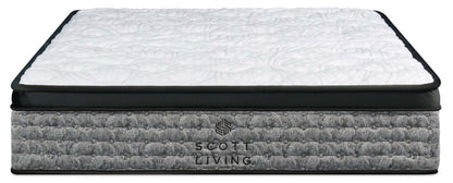 Scott Living Braemar Eurotop Matelas moelleux pour grand lit | Matelas moelleux à Euro-plateau Braemar de Scott Living pour grand lit
