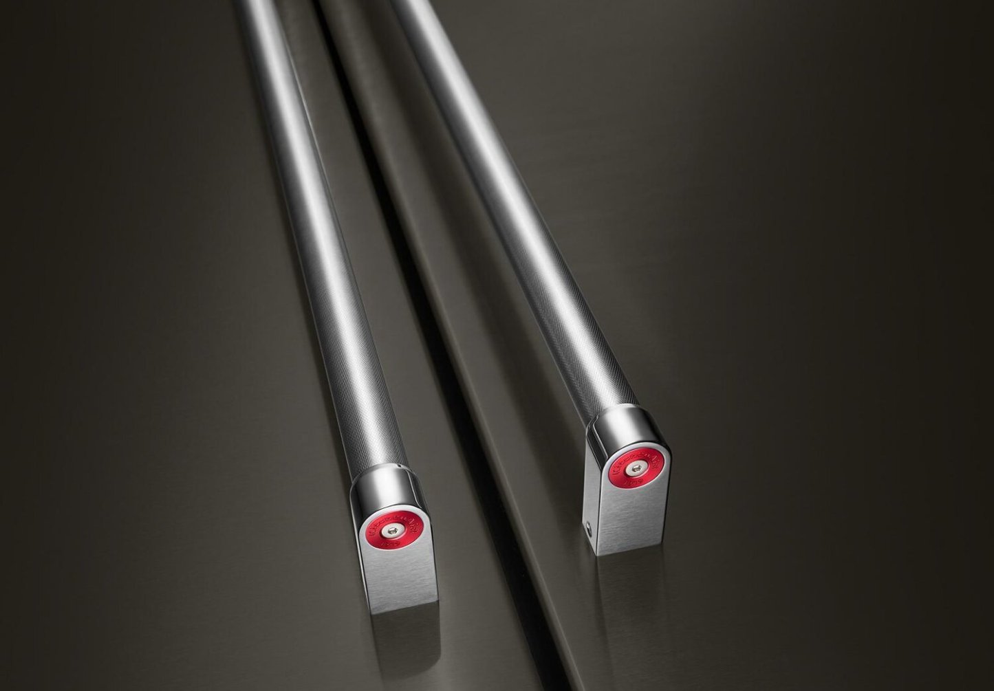 Réfrigérateur KitchenAid de 36 po et de 20 pi3 de profondeur comptoir à portes françaises - acier inoxydable noir - KRFC136RBS | KRFC13BS