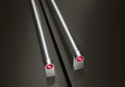 Réfrigérateur KitchenAid de 36 po et de 20 pi3 de profondeur comptoir à portes françaises - acier inoxydable noir - KRFC136RBS | KRFC13BS