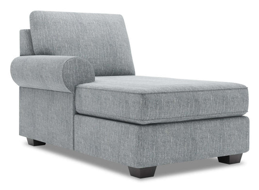 Sofa Lab Roll LAF Chaise - Luna Pewter | Fauteuil long de droite Roll de la collection Sofa Lab - Luna Pewter | RO242291