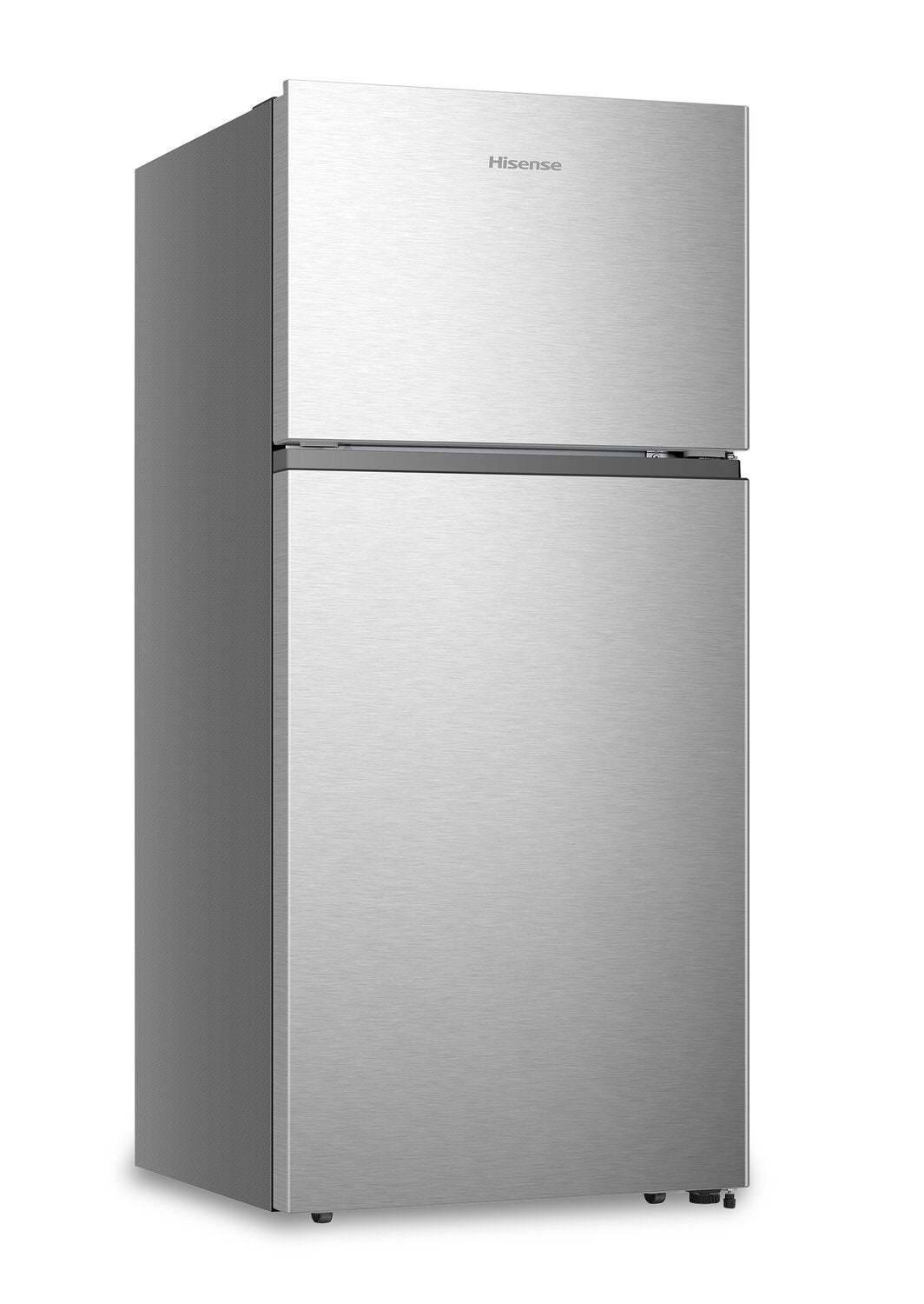 Réfrigérateur Hisense de 30 18 pi³ à congélateur supérieur - acier inoxydable - RT18A2FID | Hisense 30 18 Cu. Ft. Top-Mount Refrigerator - Stainless Steel - RT18A2FID