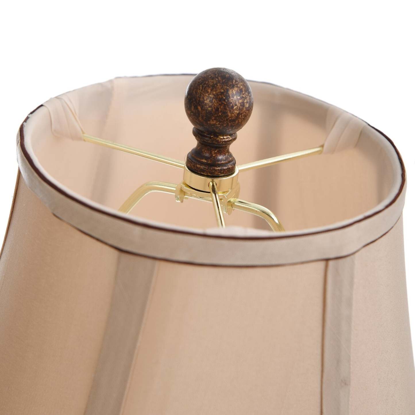 Ensemble 3 pièces Fiona Traditional Antiqued-Bronze, lampadaire et deux lampes de table|Ensemble 3 lampes Fiona traditionnelles bronze antique, 2 lampes de table et 1 lampe à pied