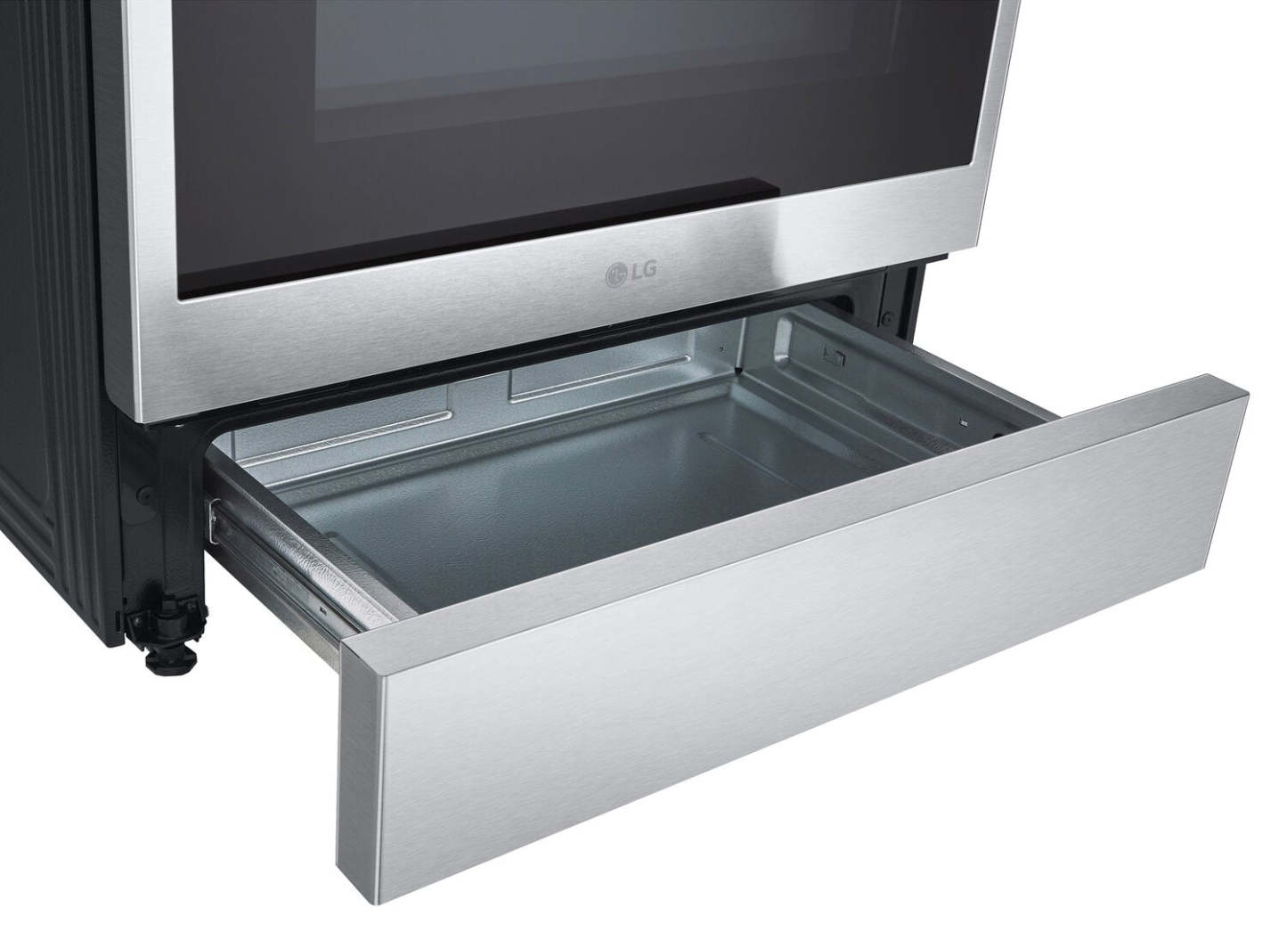 Cuisinière intelligente à induction LG de 6,3 pi³ avec hublot InstaViewMD et friture à air - acier inoxydable résistant aux traces - LSIL6…