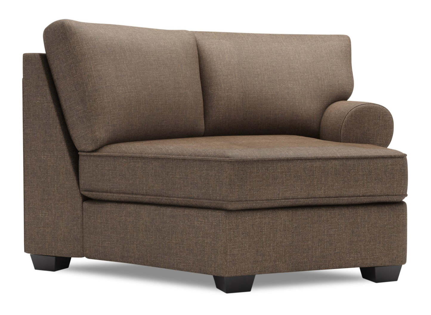 Canapé Lab Roll RAF Cuddler - Luna Praline | Fauteuil Cuddler de droite Roll de la collection Sofa Lab - Luna Praline | RO862591