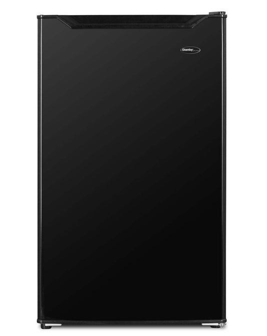 Danby 20,7 4,4 Cu. Fort. Mini-réfrigérateur à une porte - Noir - DCR044B1BM | Mini réfrigérateur Danby de 4,4 pi³ et de 20,7 po à 1 porte - noir - DCR044B1BM