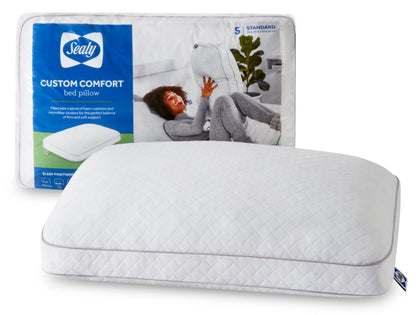 Oreiller confort personnalisé Sealy® | Oreiller Sealy à confort personnalisable
